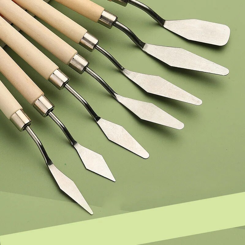 7pcs Stainless Steel Oil Paint - Art Craft Knife review and price