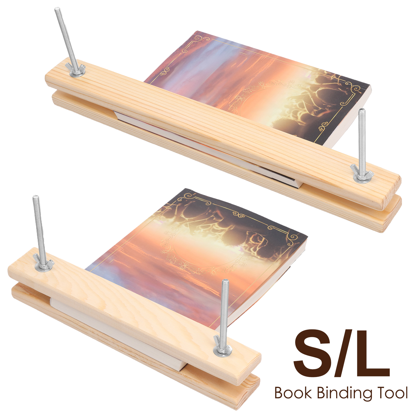 Wooden Book Press Kit DIY Gree - Bookbinding Supply Kit review and price