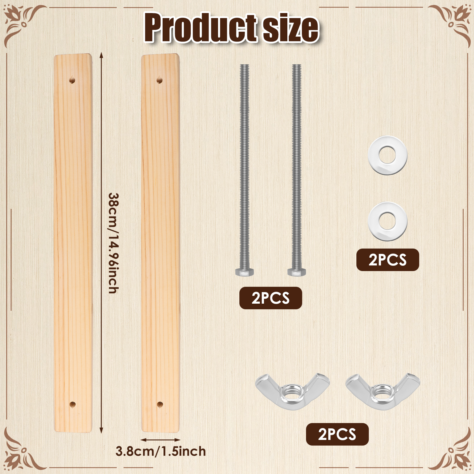 Wooden Book Press Kit DIY Gree - Bookbinding Supply Kit review and price