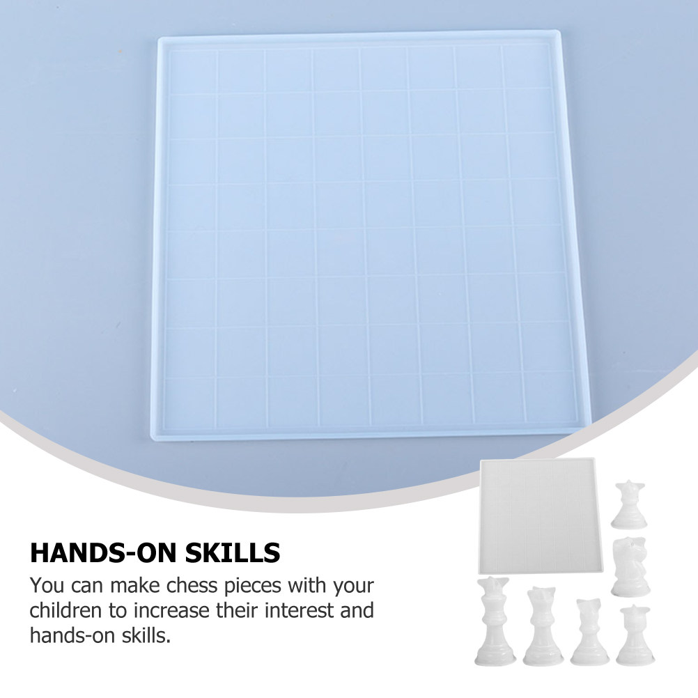 1Set International Chess Mould - Art Craft Game review and price