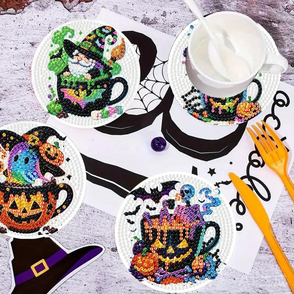8PCS 5D Halloween Gnome Diamon - Art Craft Adult review and price