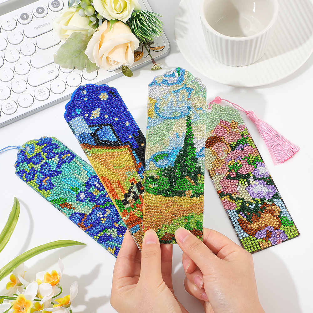4 Pack Van Gogh Diamond Painti - Art Craft Book review and price