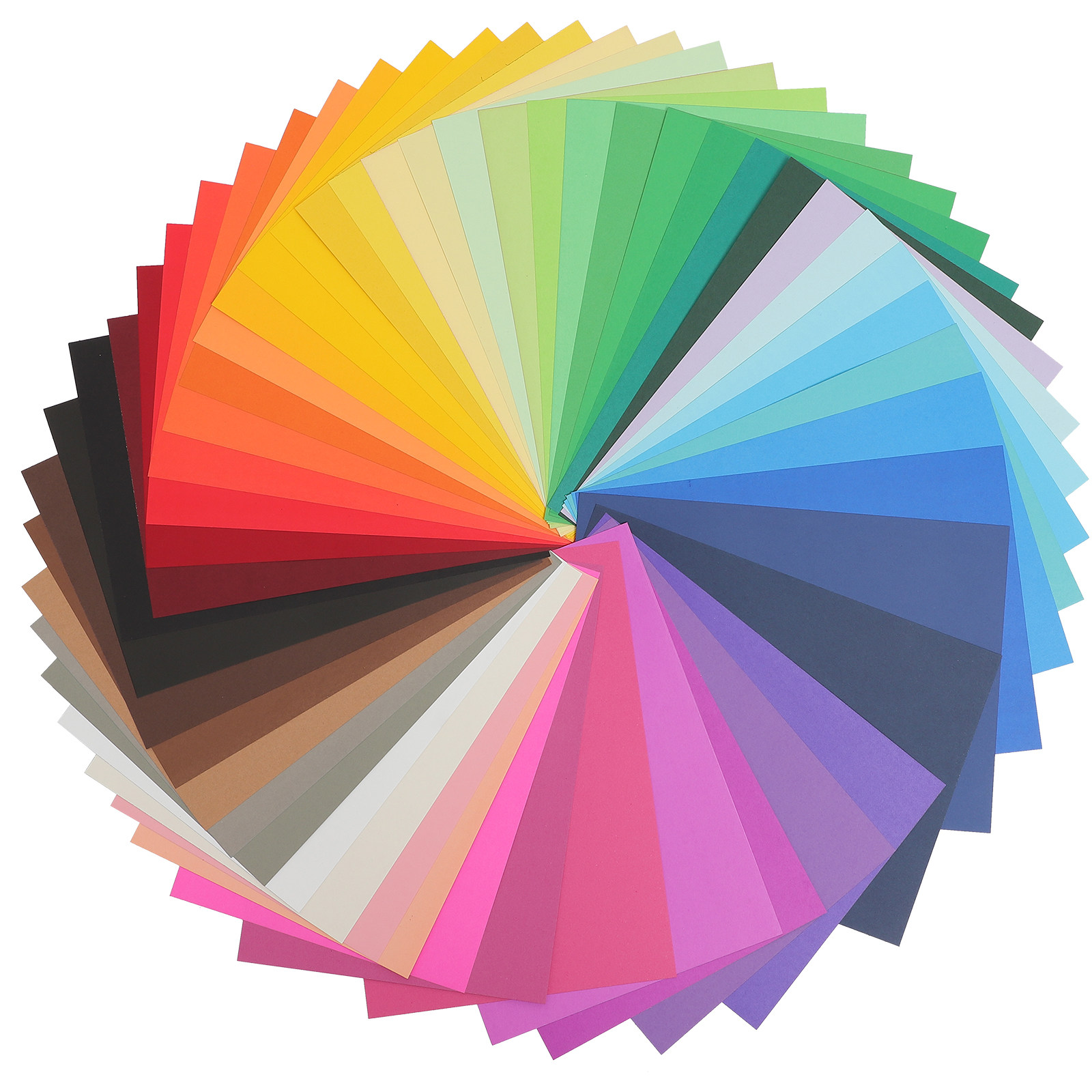 50 Sheets Colored Card Paper M - Artwork Craft review and price