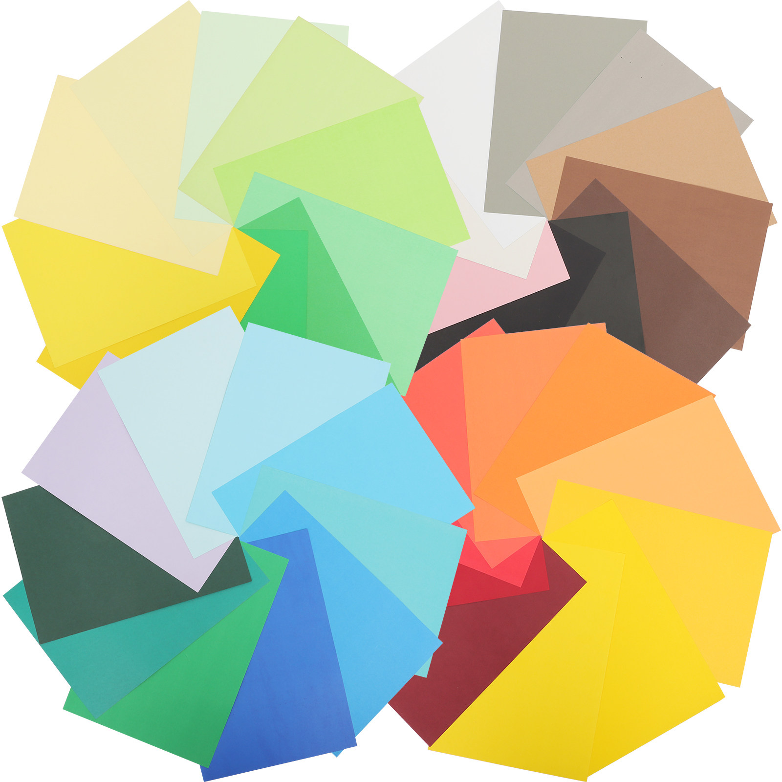 50 Sheets Colored Card Paper M - Artwork Craft review and price