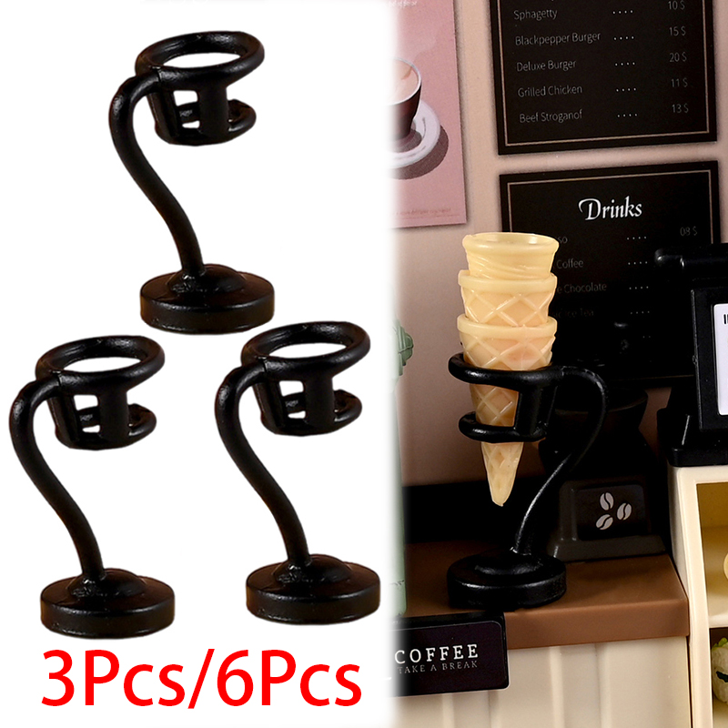 3Pcs/6Pcs Dollhouse Miniature  - Art Craft House review and price