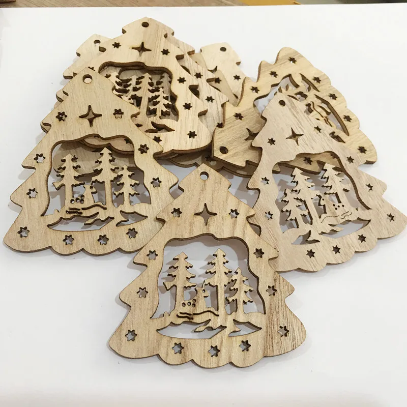Unfinished Paintable Blank Woo - Art And Craft Xmas Tree review and price