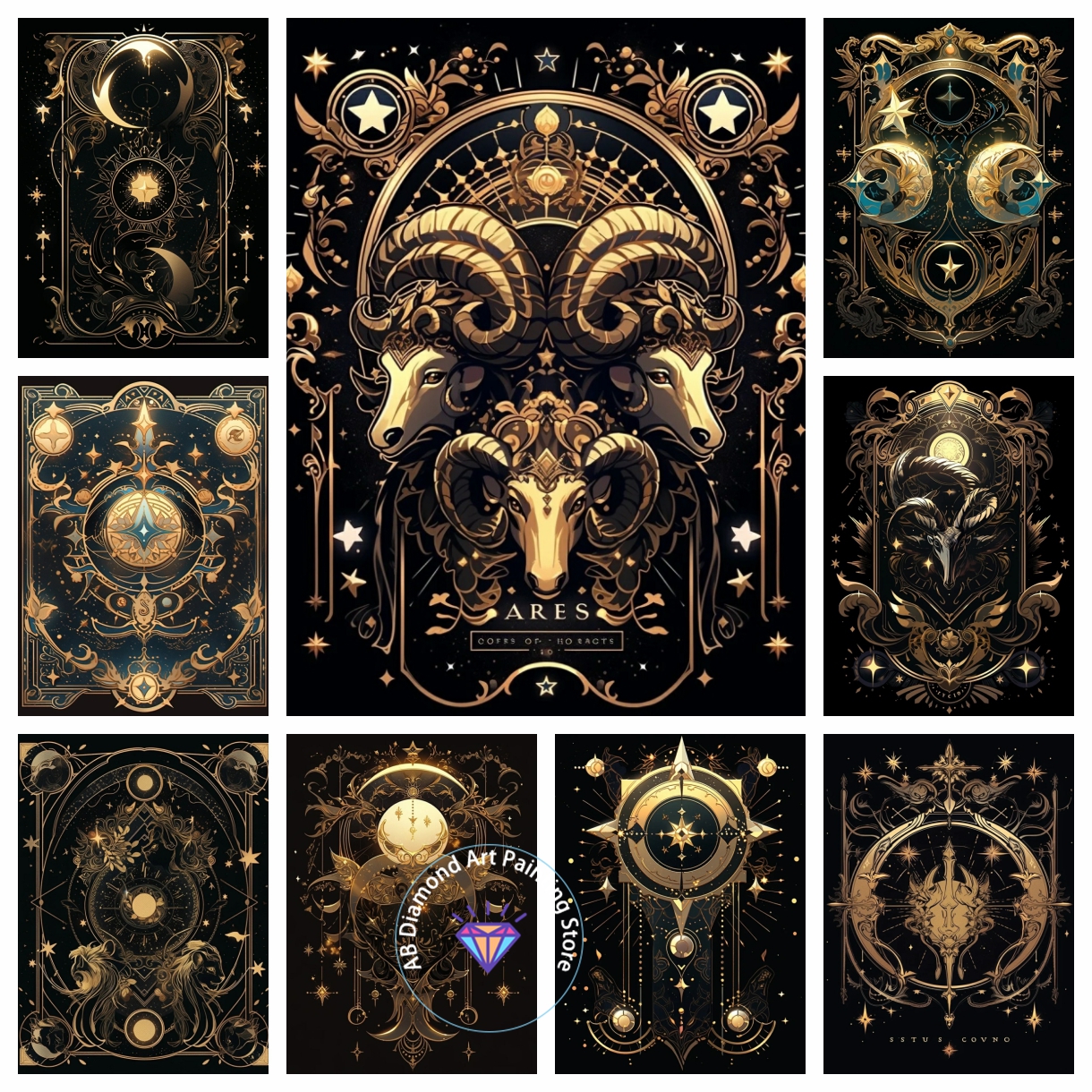 Constellation Tarot Card AB Di - Art Craft Night review and price