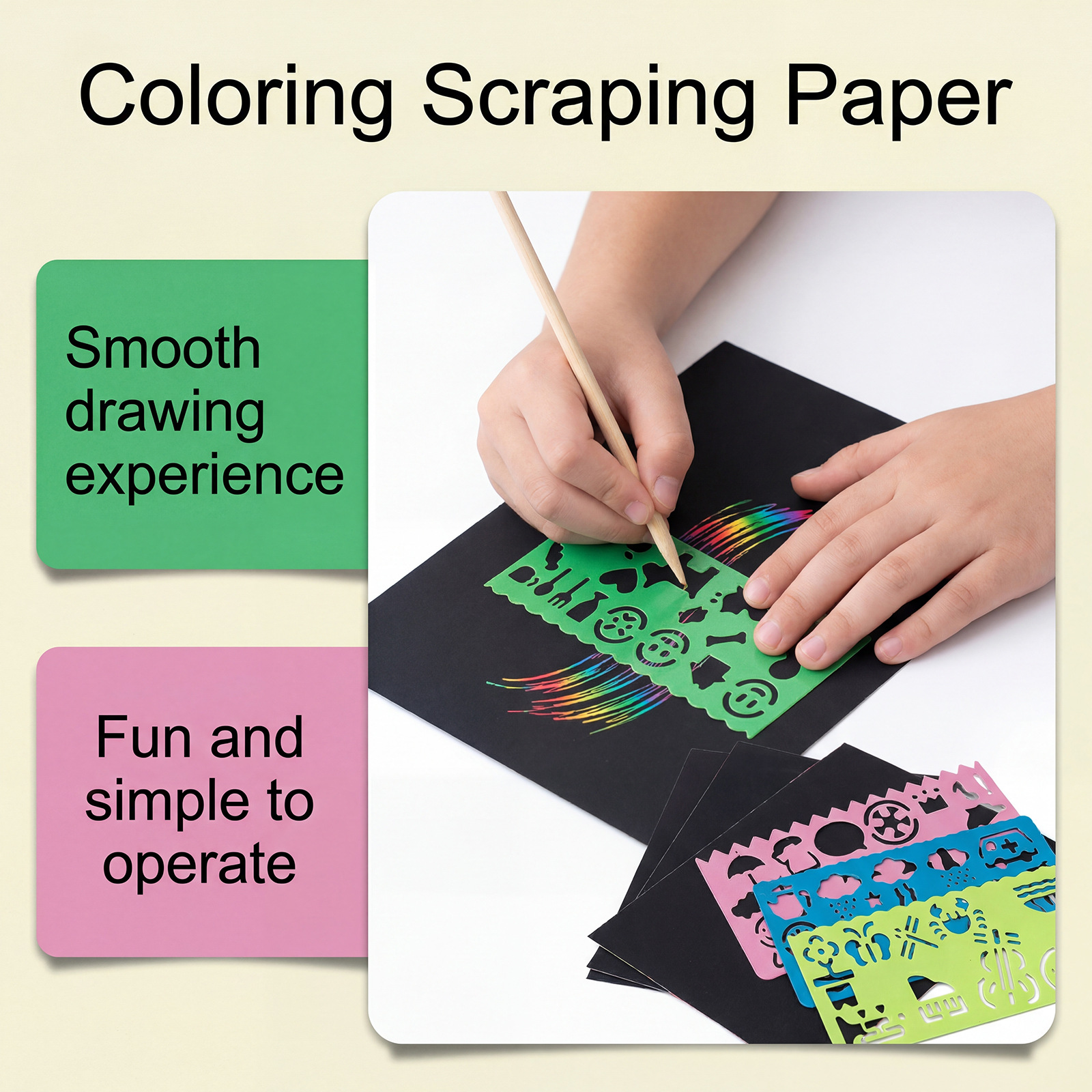 Color Coated Paper, Clear & Ea - Art Craft Easy review and price