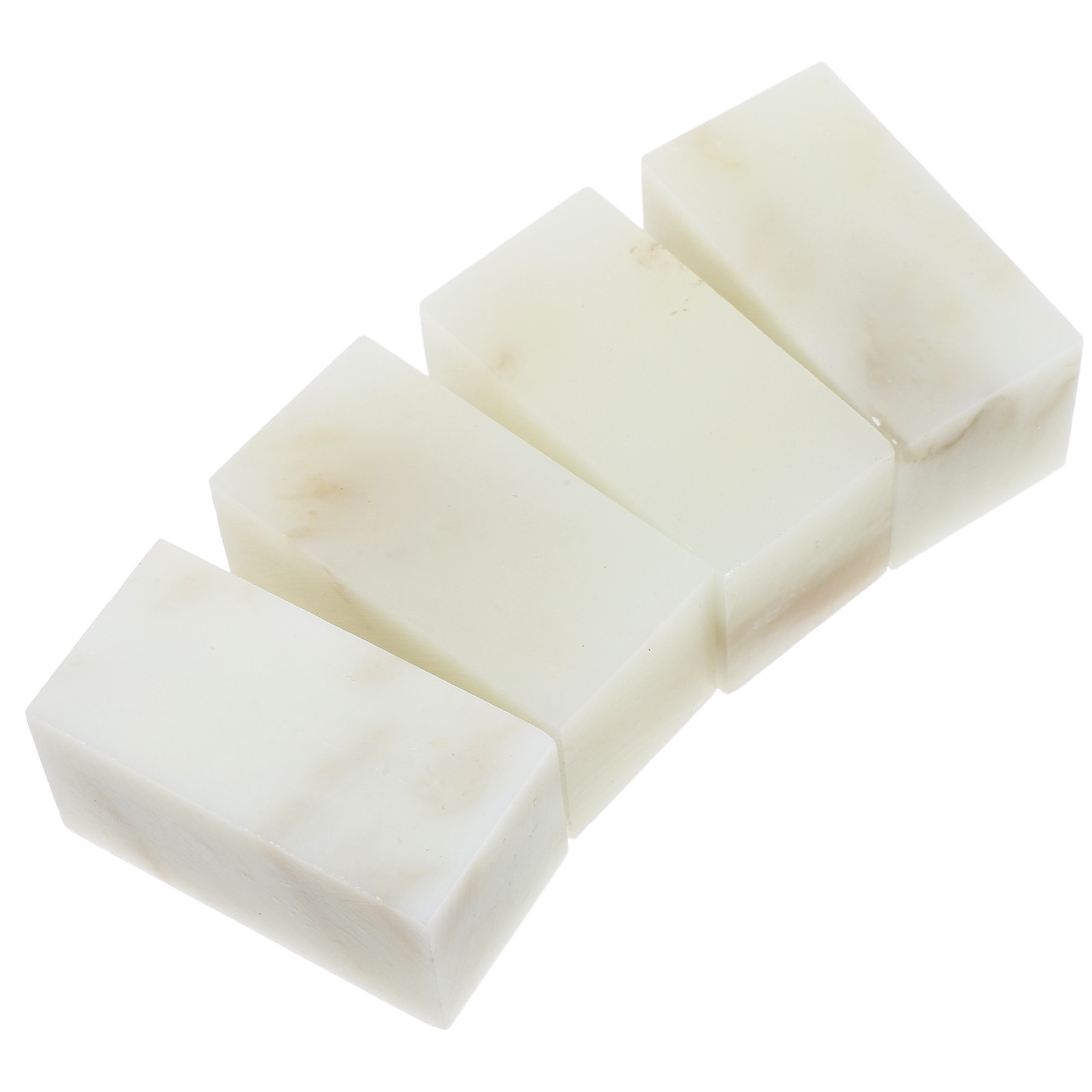 4Pcs Guangxi Stone Blank Seal  - Art Craft Names review and price