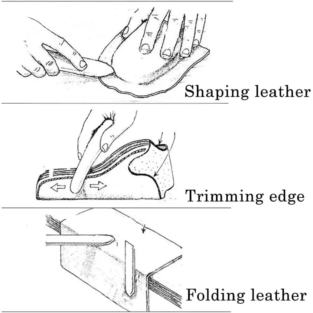 Leather Craft Edge Burnishing  - Artwork Craft review and price