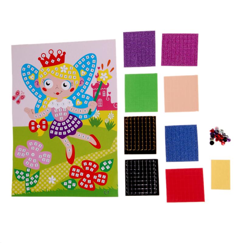 3D Foam Mosaics Sticky Crystal - Art Craft Game review and price