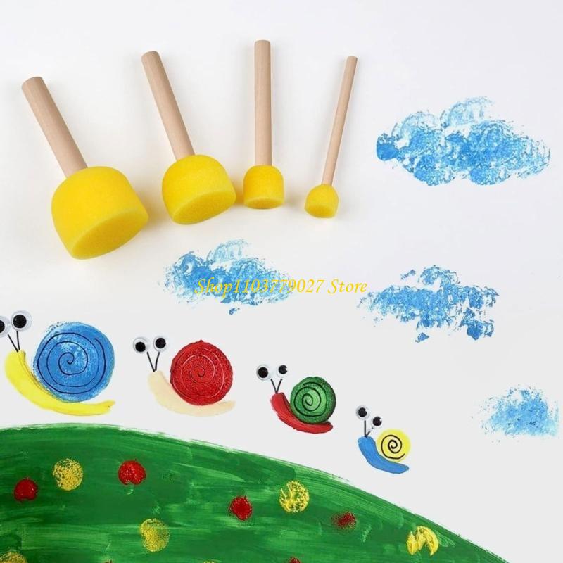 C4DF Paint Sponges Round Spong - Art Craft Description review and price