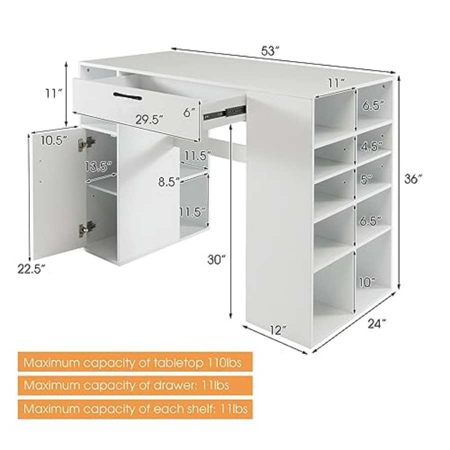 Craft Table with Storage Artwo - Artwork Craft review and price