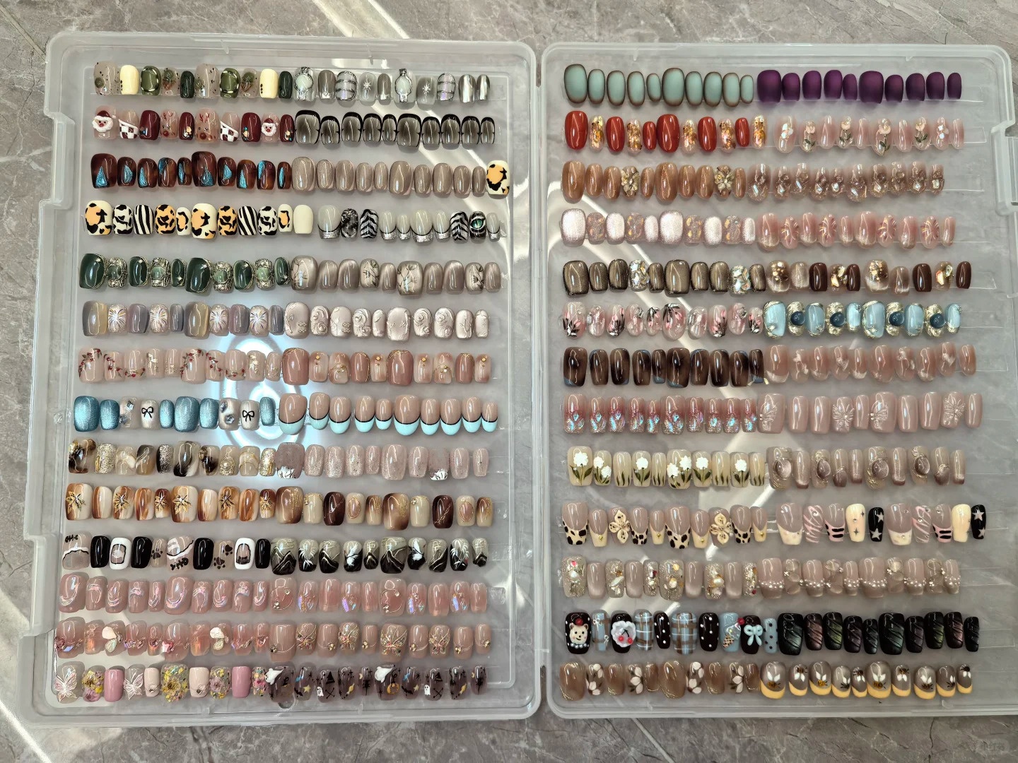 1Box Fake Nail Organizer Holde - Art Craft Book review and price