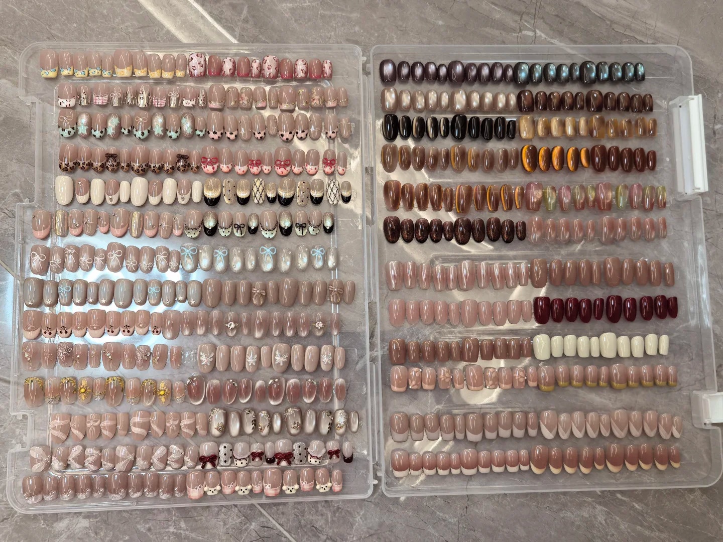 1Box Fake Nail Organizer Holde - Art Craft Book review and price