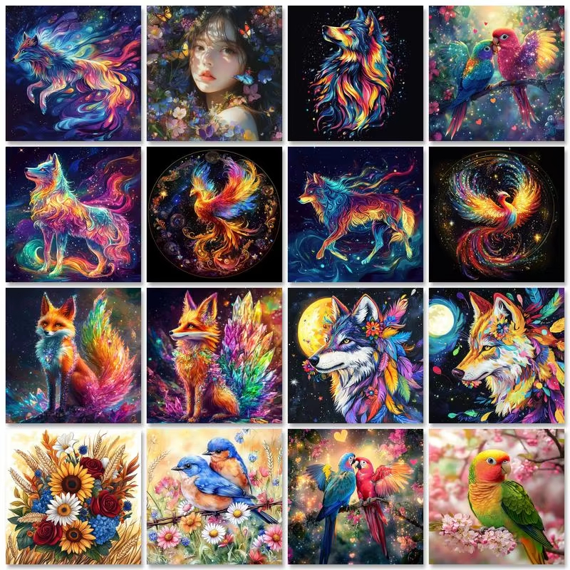 40x40cm Painting By Numbers Ad - Art Craft Game review and price