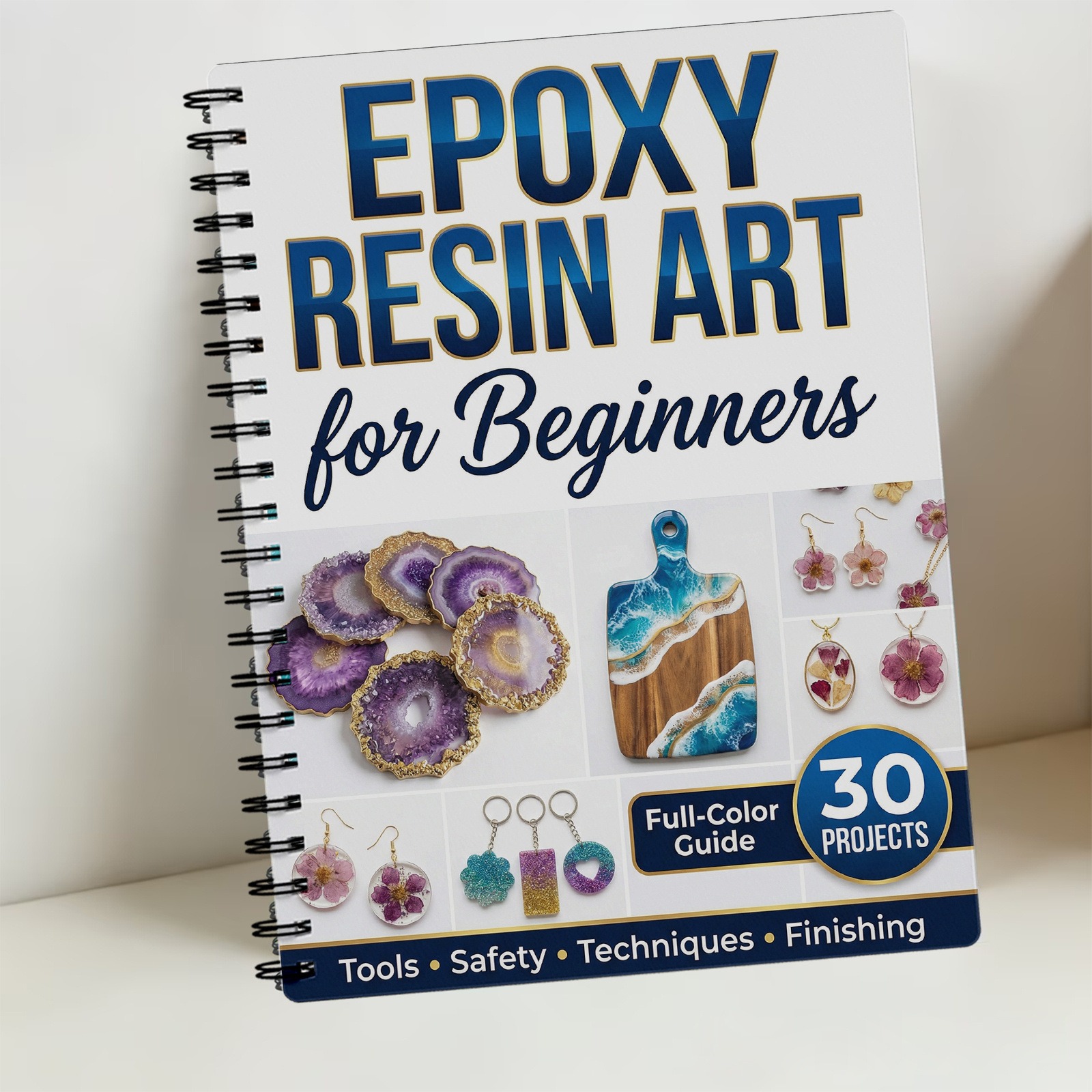 Epoxy Resin Art Book Guide Lea - Art Craft Book review and price