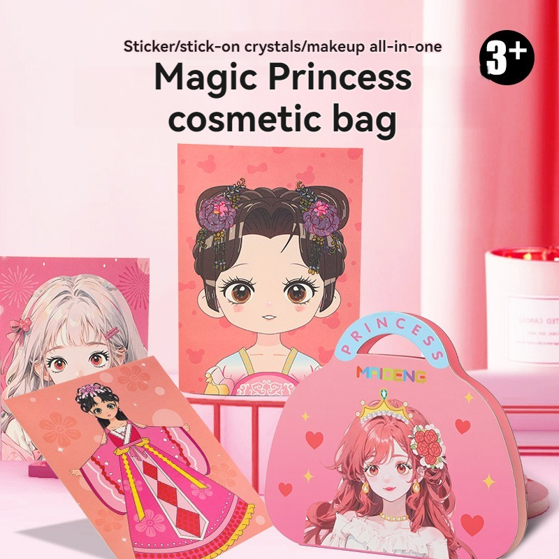 3 in 1 Princess Makeup Kit DIY - Art Craft Book review and price