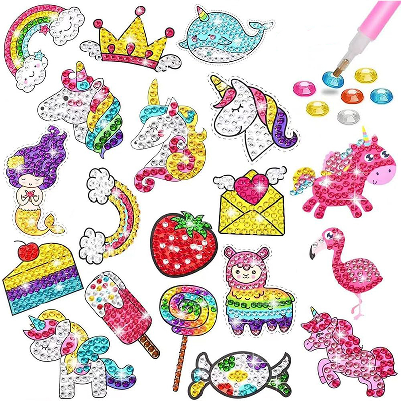 Make Diamond Stickers Kids 5D  - Art Craft Ideas With Paper review and price