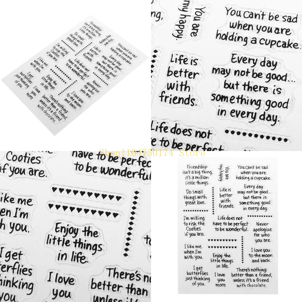 Beautiful Blessing Clear Silic - Art Craft Description review and price