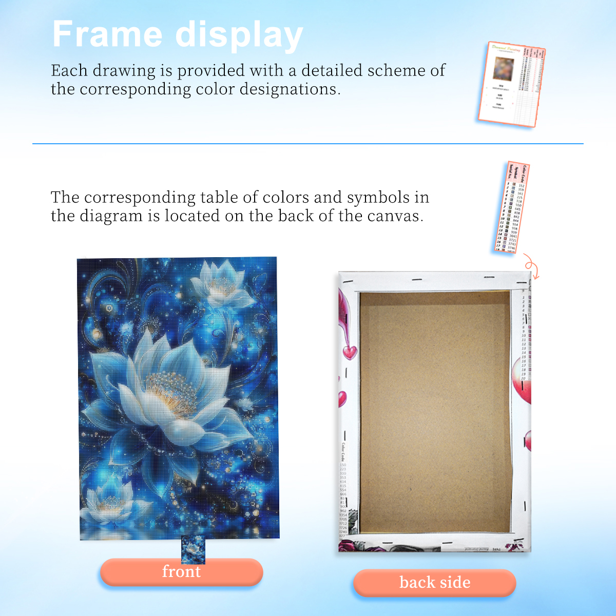 RUOPOTY Blue Lotus Diamond Pai - Art Craft Ideas With Paper review and price
