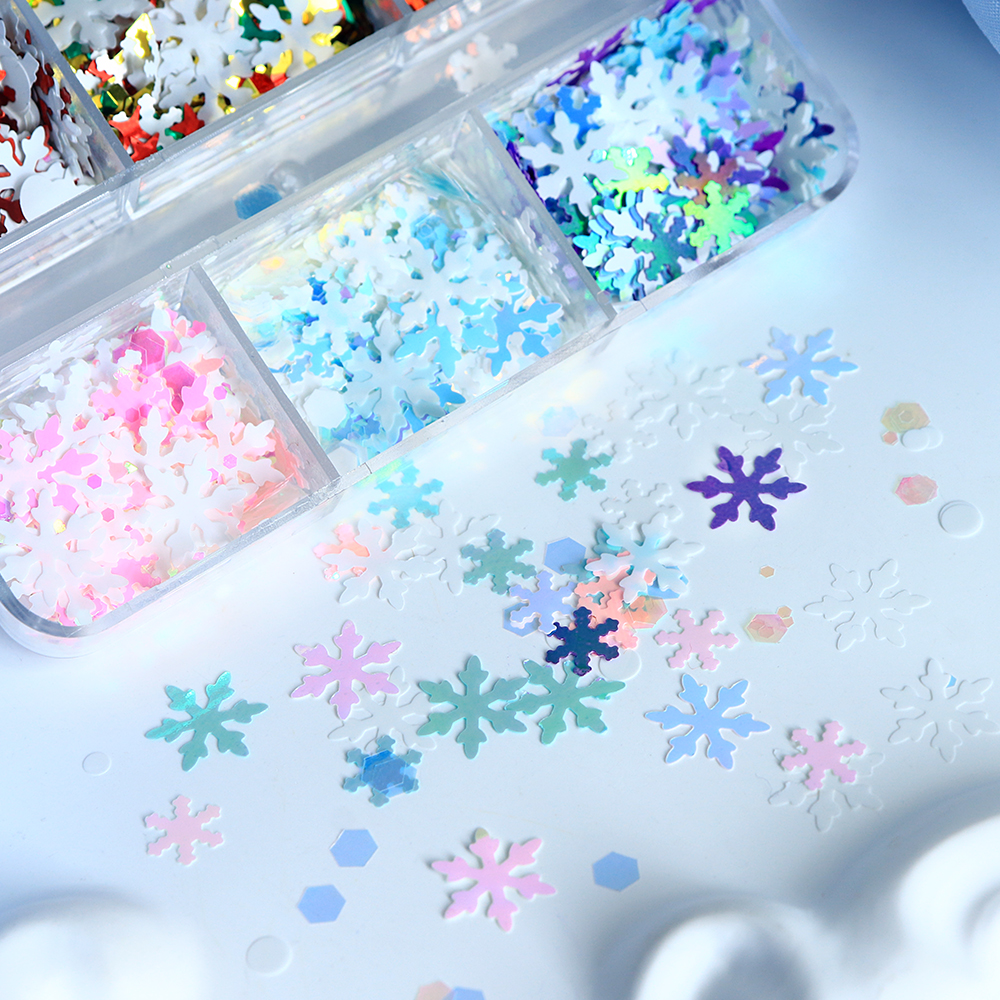 Christmas Mixed Color Snowflak - Art And Craft Xmas Tree review and price