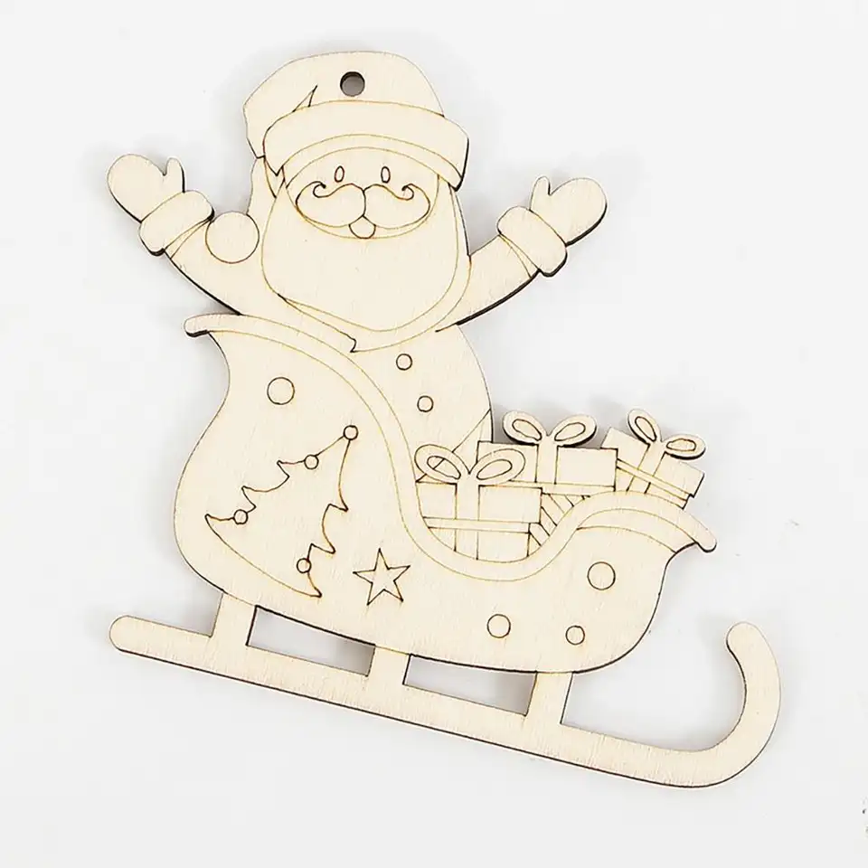 Paintable Blank Wooden christm - Art And Craft Xmas Tree review and price