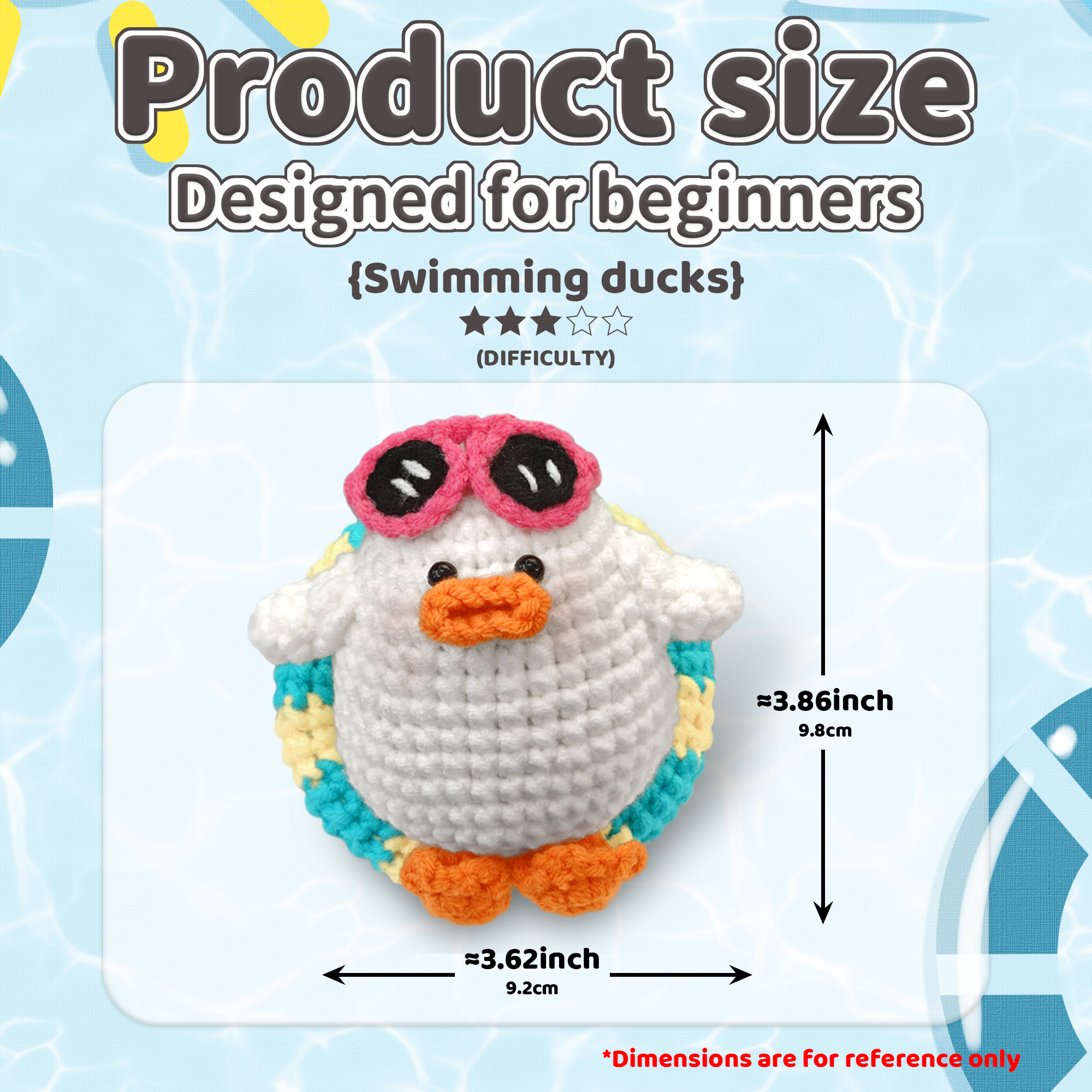 YAMAXIN DIY Crochet Needle Kit - Art Craft Easy review and price