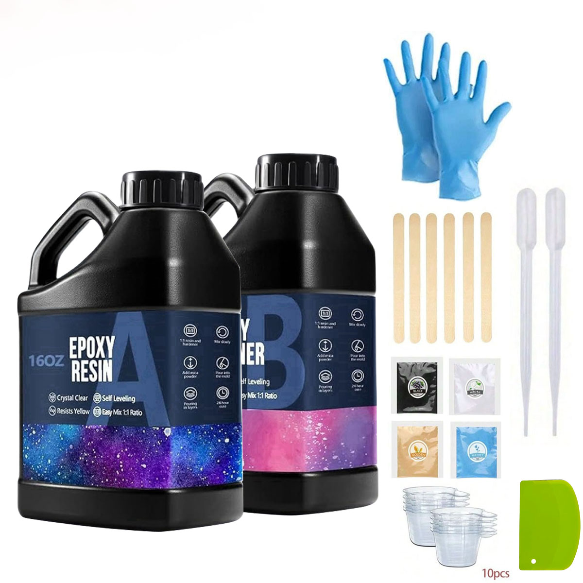 1000ml Crystal Clear Epoxy Res - Art Craft Easy review and price