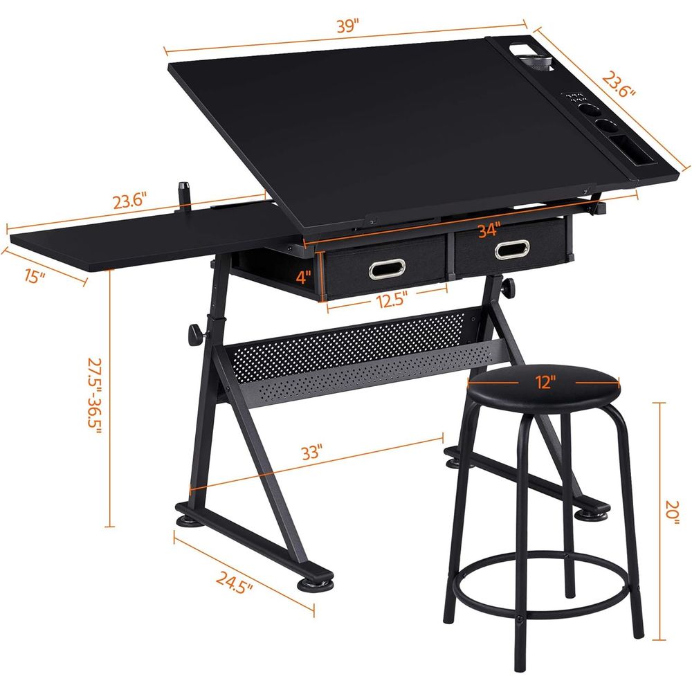 Drafting Table for Artists, He - Artwork Craft review and price