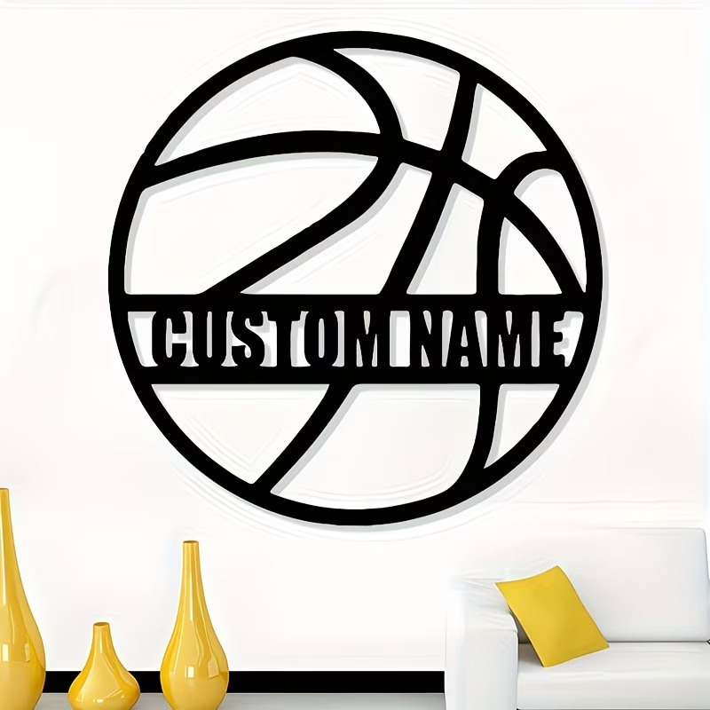 Custom Name Metal Basketball S - Art Craft Names review and price
