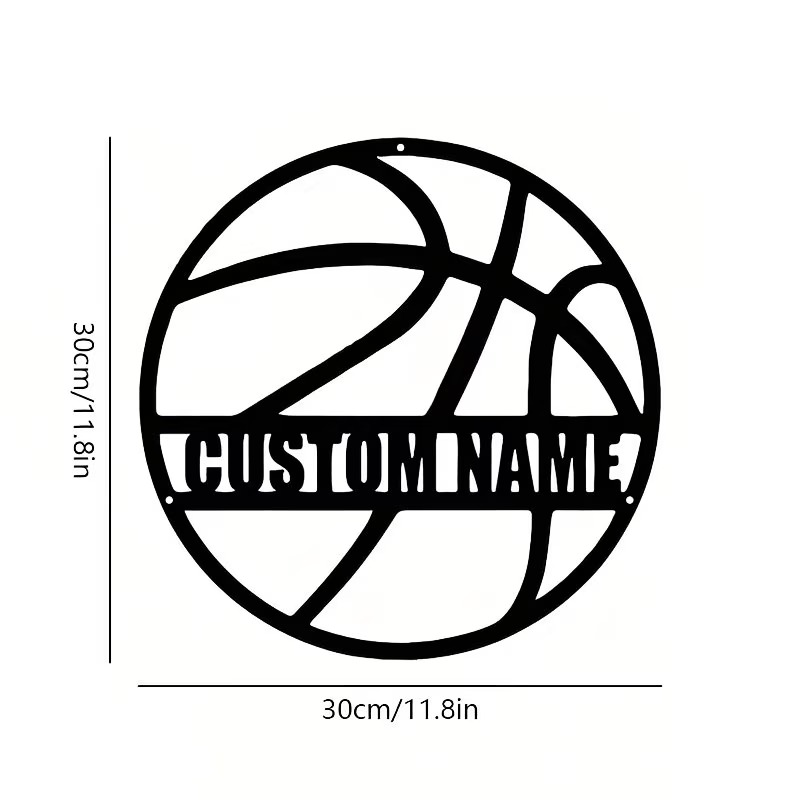Custom Name Metal Basketball S - Art Craft Names review and price