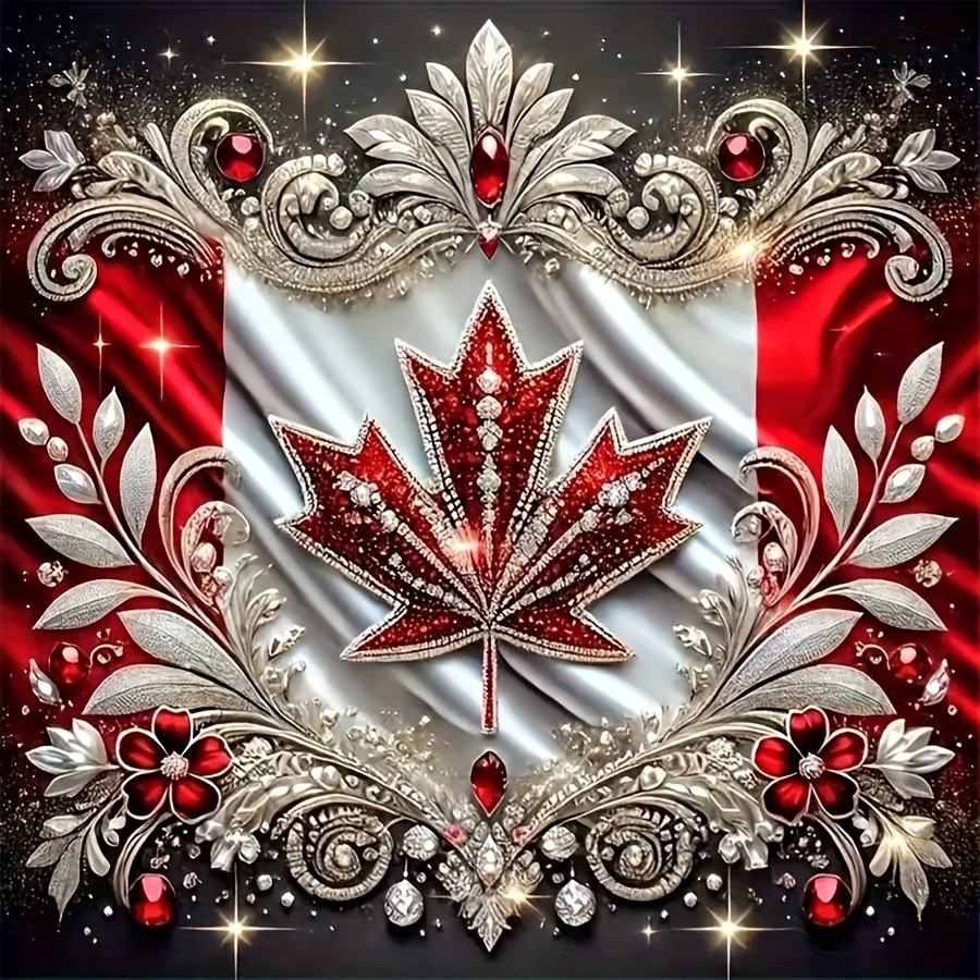 Gorgeous Maple Leaf Emblem Dia - Art Craft Adult review and price