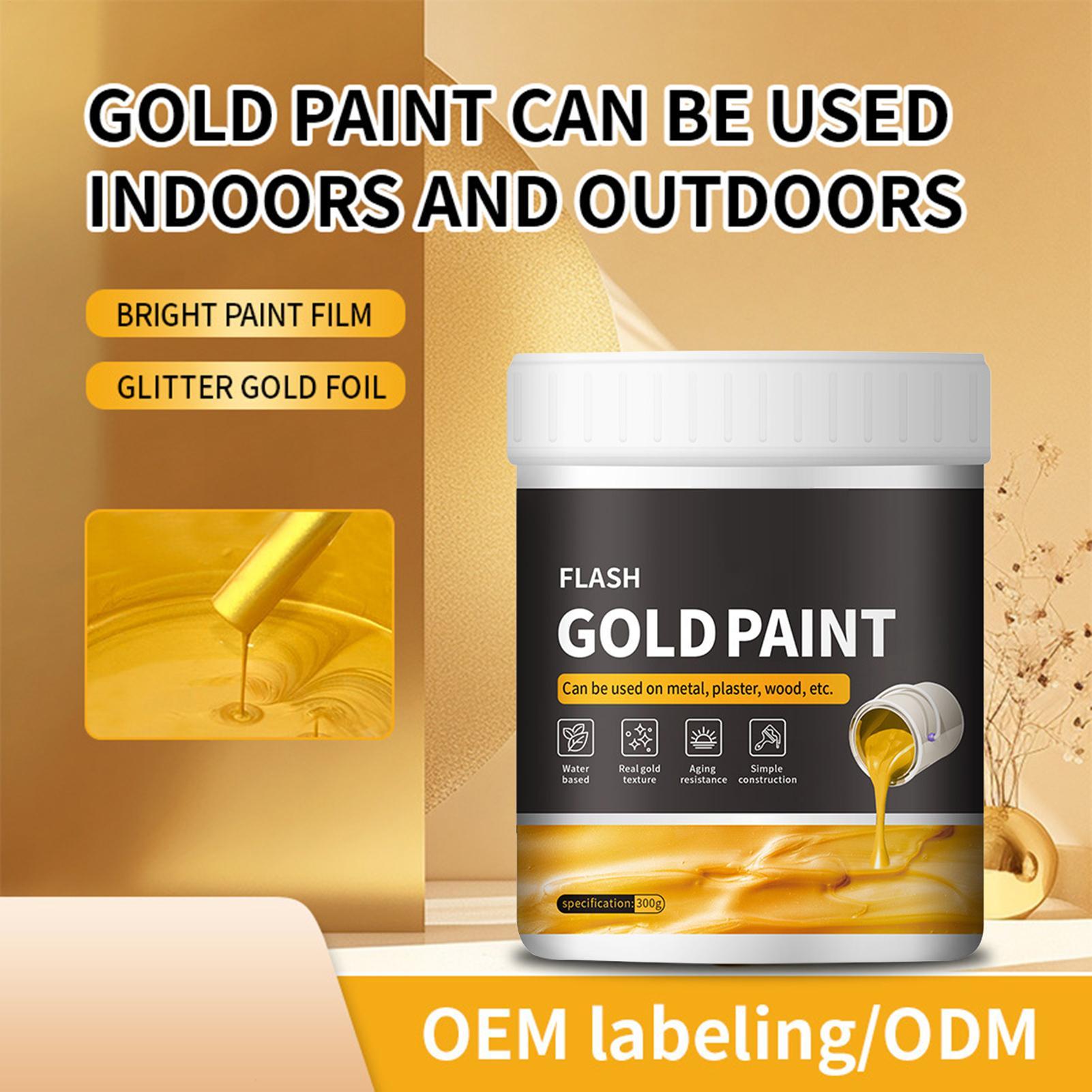 300g Liquid Gold Paint DIY Fas - Art Craft Easy review and price
