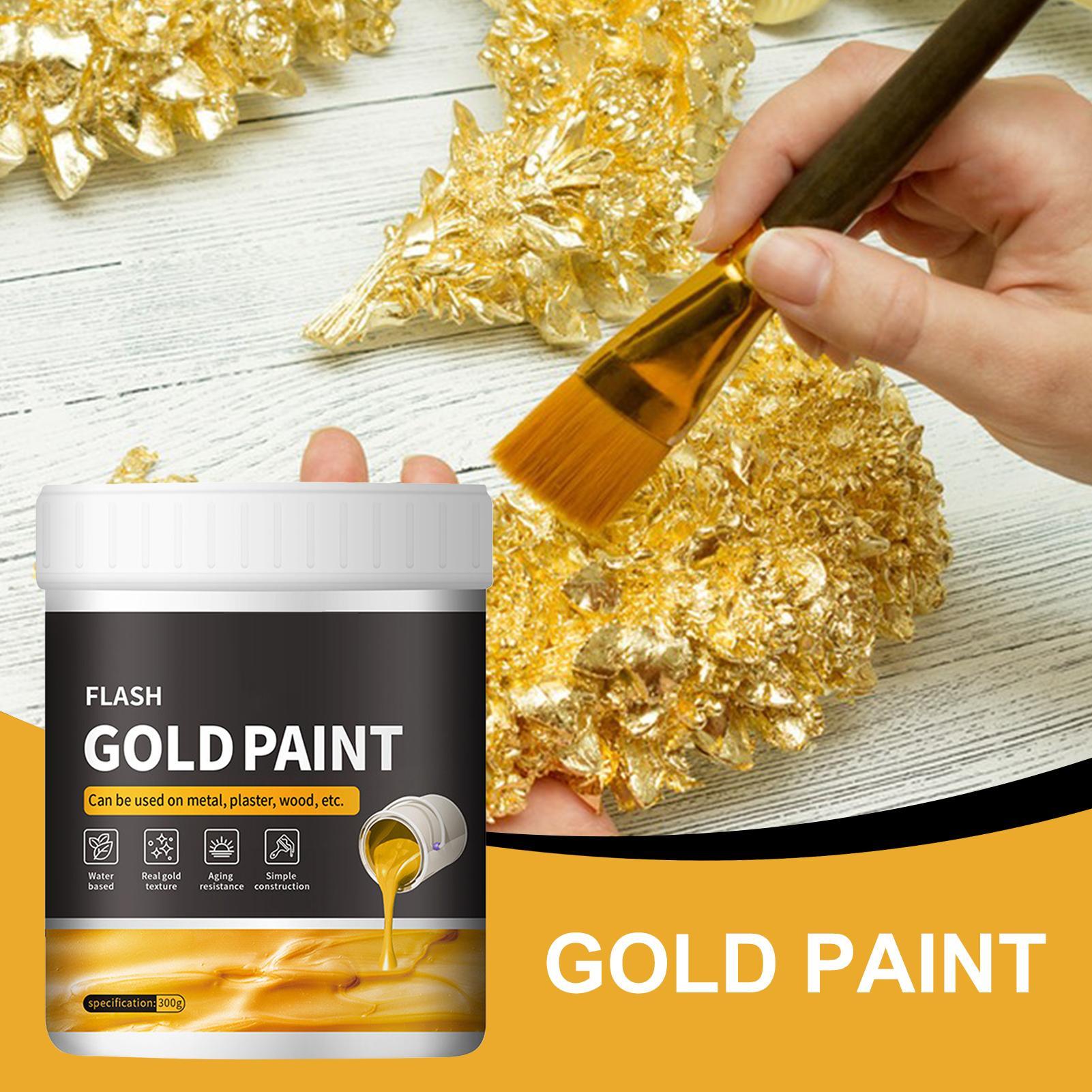 300g Liquid Gold Paint DIY Fas - Art Craft Easy review and price
