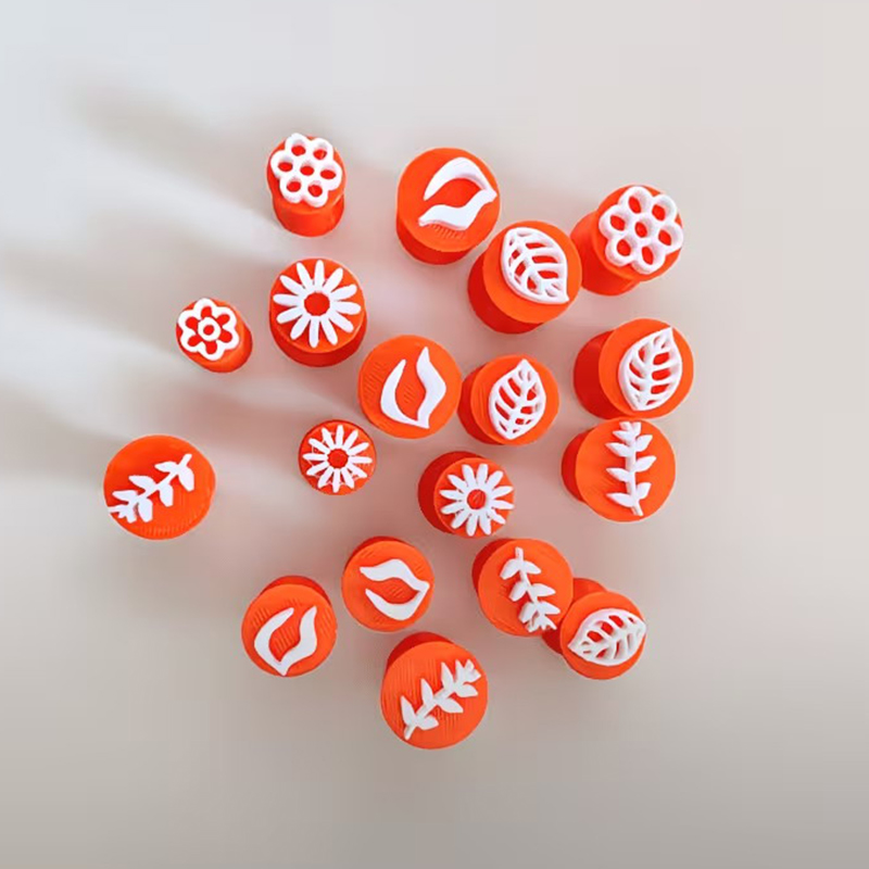 6 Piece Clay Stamp Molding Kit - Artwork Craft review and price