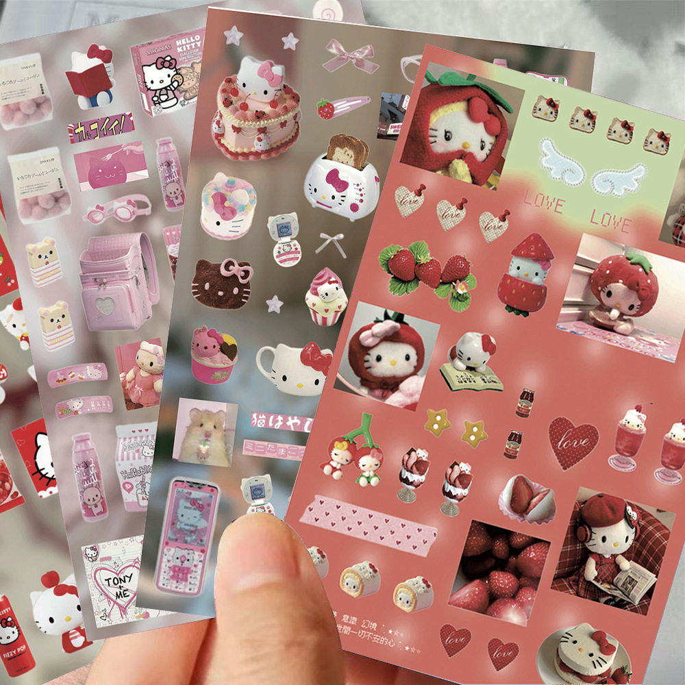 8pcs Hello Kitty Die Cut Water - Art Craft Items review and price