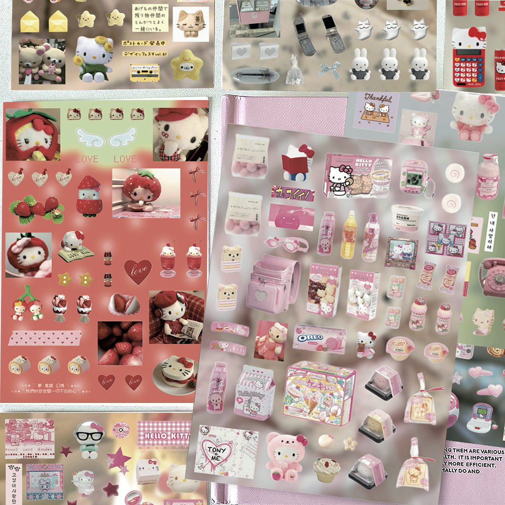 8pcs Hello Kitty Die Cut Water - Art Craft Items review and price