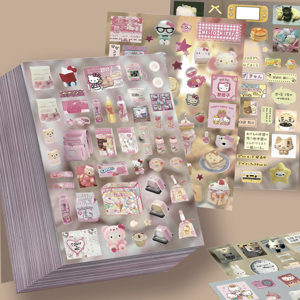 8pcs Hello Kitty Die Cut Water - Art Craft Items review and price